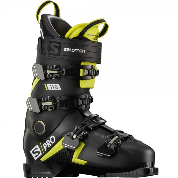Salomon S/Pro 110 Ski-Boots Black/Acid Green/White
