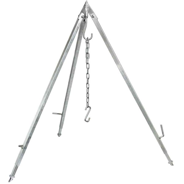 Petromax Dreibein mit Kette und Haken Silber