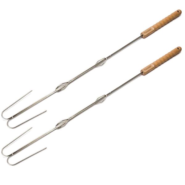 Petromax Lagerfeuer Spieß Silber