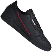 adidas Originals Continental 80 Sneaker Core Black/Scarlet