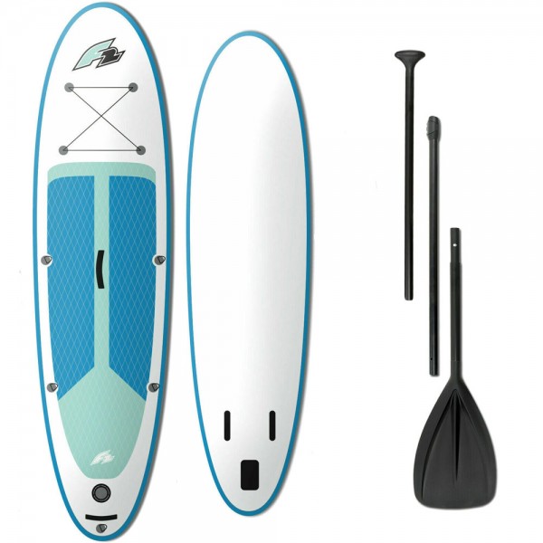 F2 Inflatable Strato SUP SET White Blue