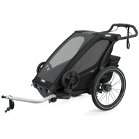 Thule Chariot Sport 1 Aluminium Midnight Black