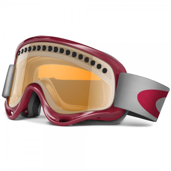 Oakley XS O Frame Snowboardbrille 57-417 Snow Crimson Persimmon