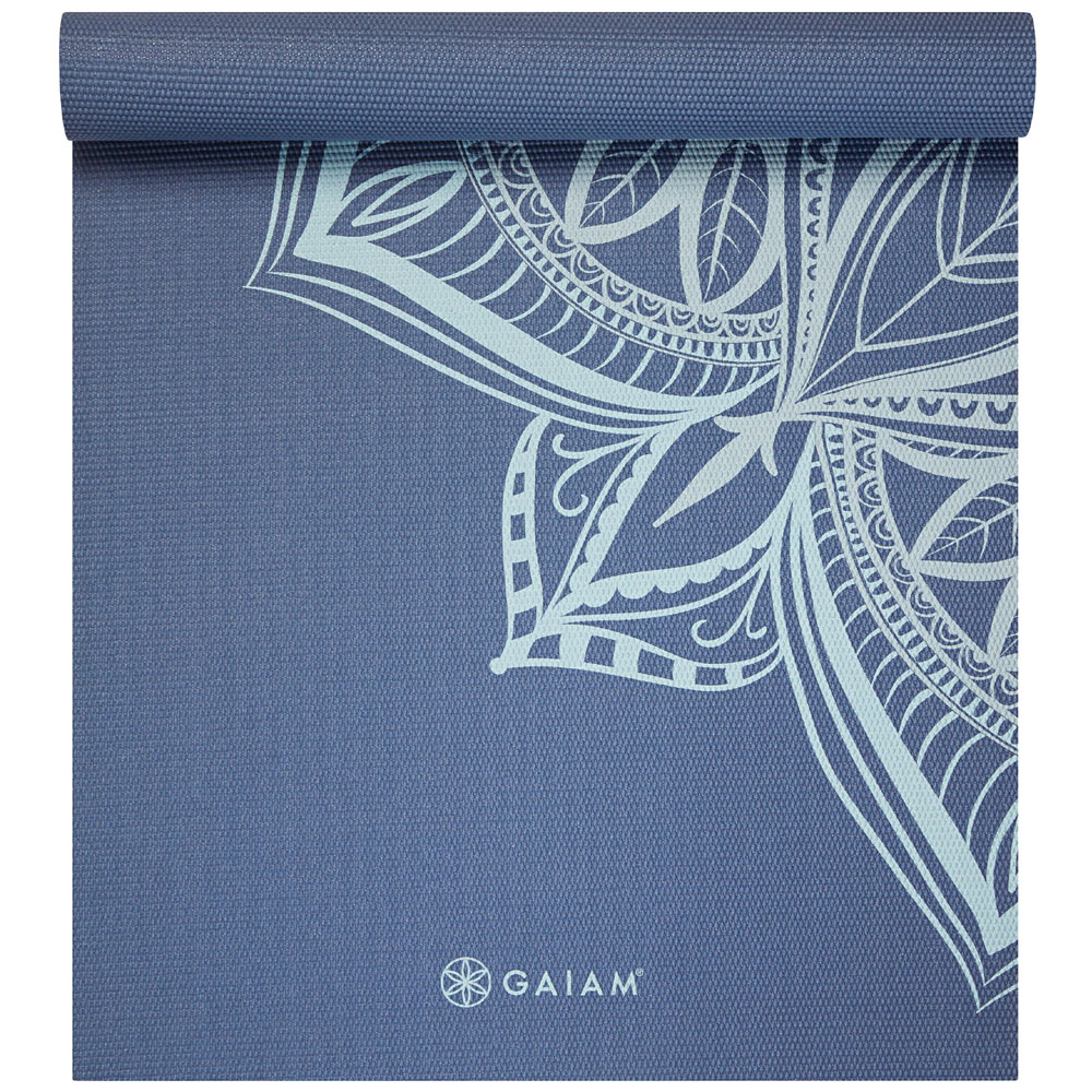 Gaiam Gaiam Celestial Green Yoga Mat 5mm Classic Printed - Sports