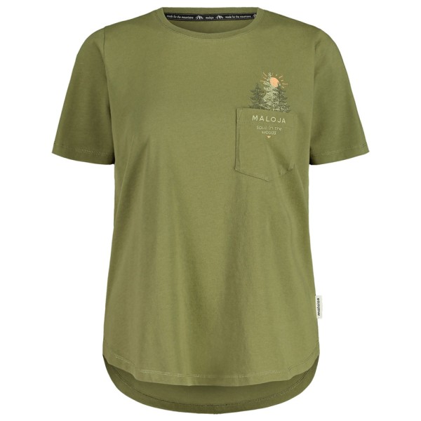 Maloja GlueckskastanieM T Shirt Moss