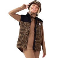 Eivy Lumberjackie Sherpa Vest Leopard