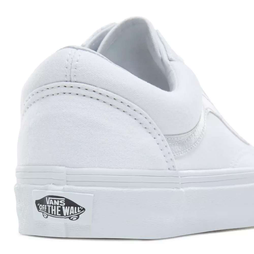 All white vans womens online