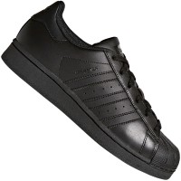 adidas Originals Superstar J Sneaker All Black