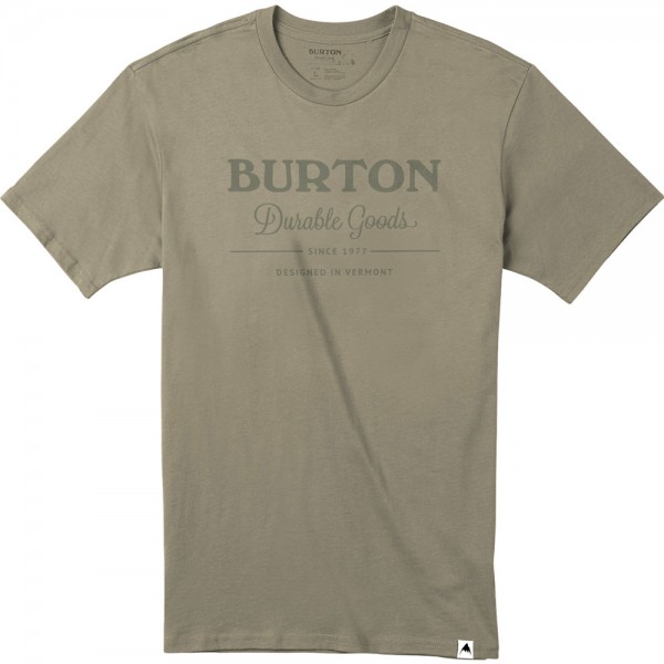 Burton Durable Goods Short Sleeve Herren-Shirt Silver Sage