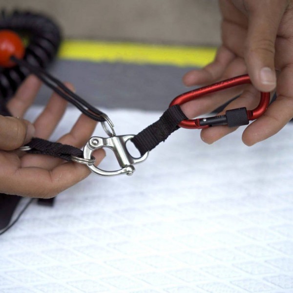 Aqua Marina Paddle Board River Leash Leash Black Fun Sport Vision