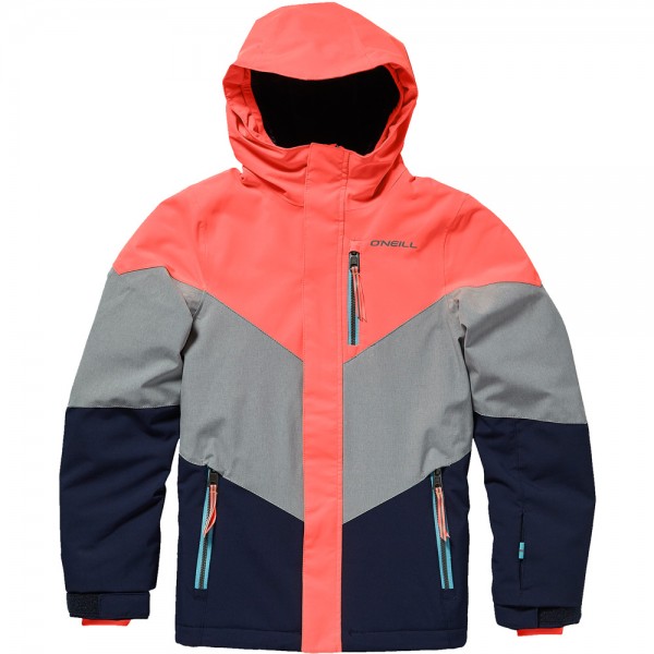 Oneill Coral Jacket Kinder-Snowboardjacke Neon Tangerine