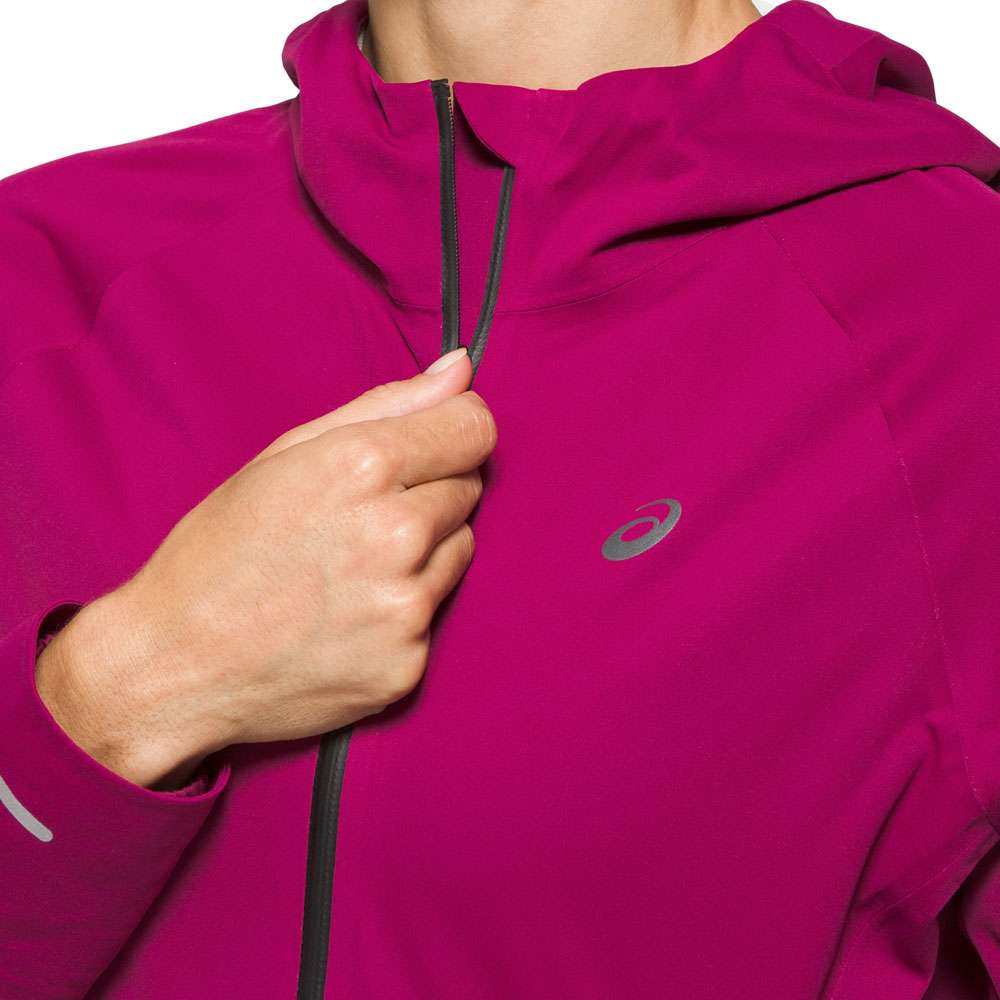 asics Accelerate Laufjacke Dried Berry