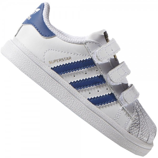 adidas Originals Superstar CF I Kleinkind-Sneaker White/Equipment Blue