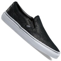 Vans Classic Slip On (Metallic Dots) Sneaker Silver/Black