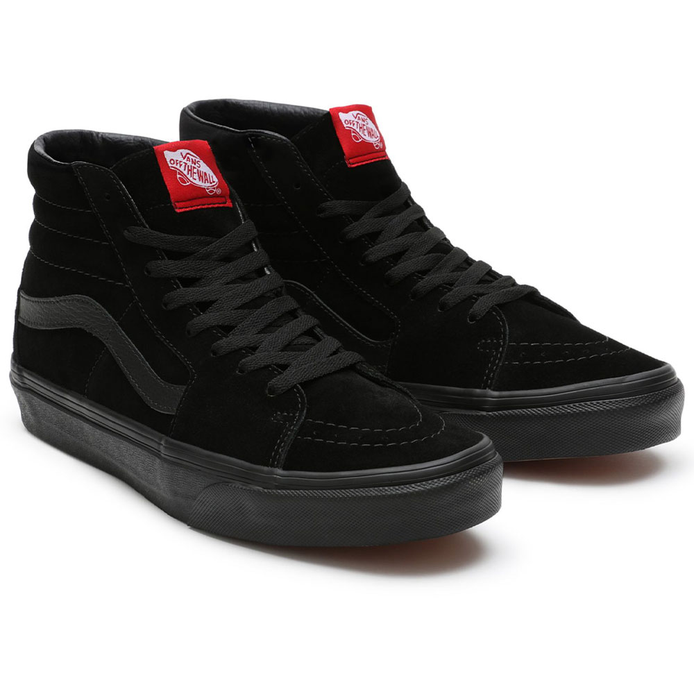 Vans Sk8 Hi Sneaker Black Black Fun Sport Vision