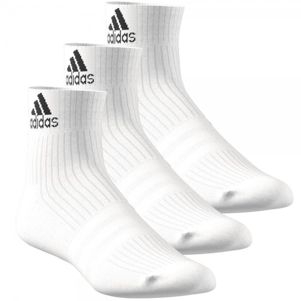 adidas Performance Ankle HC 3 Paar Socken White