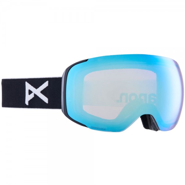 anon M2 MFI with Spare Goggle Black Prcv Variable Blue