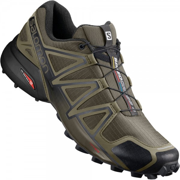 Salomon Speedcross 4 Herren-Trail-Laufschuhe Grape Leag