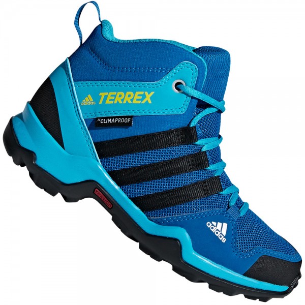 adidas Performance Terrex AX2R MID CP Kinder-Wanderschuhe Blue Beauty
