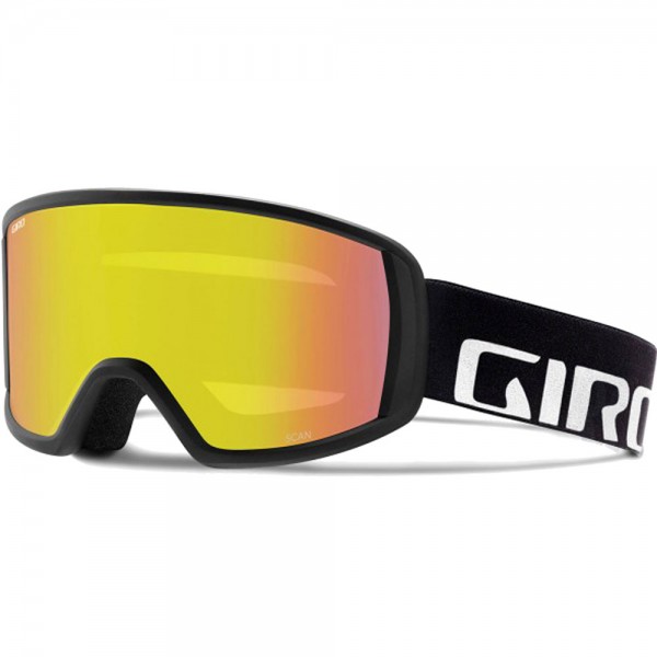 Giro Scan Snowboardbrille Black Wordmark/Yellow Boost