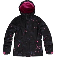 Oneill Dazzle Jacket Kinder-Snowboardjacke Black/Red