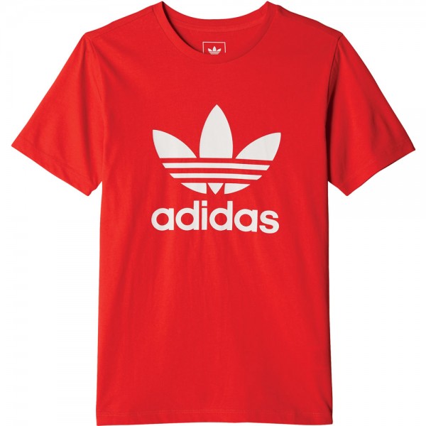adidas Originals Trefoil Tee Kinder-Shirt Red/White