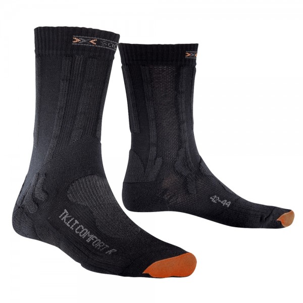 X-Bionic Trekking Light & Comfort Socks Charcoal/Anthracite