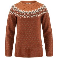 Fjaellraeven Oevik Knit Sweater Autumn Leaf/Desert Brown