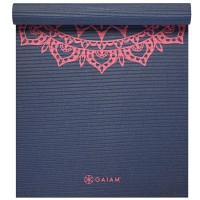 Gaiam Classic Printed Yoga Mat Pink Marrakesh 4mm